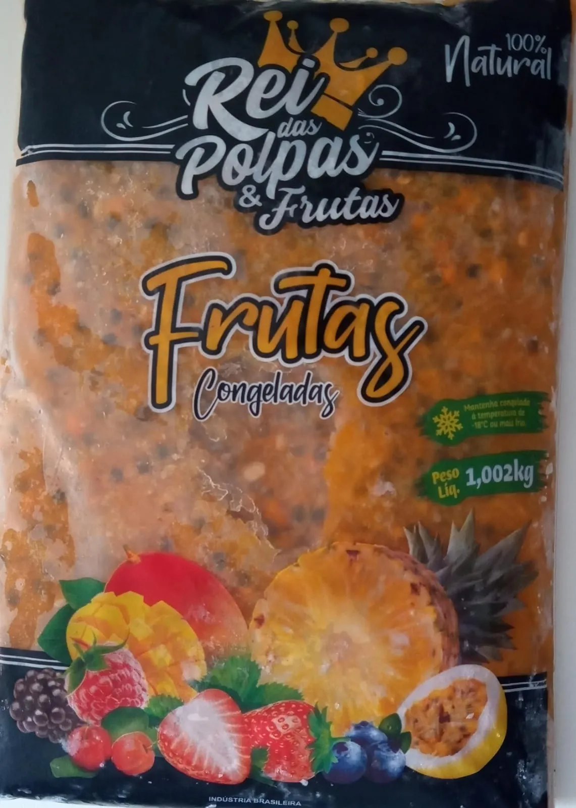 Polpa de fruta para suco